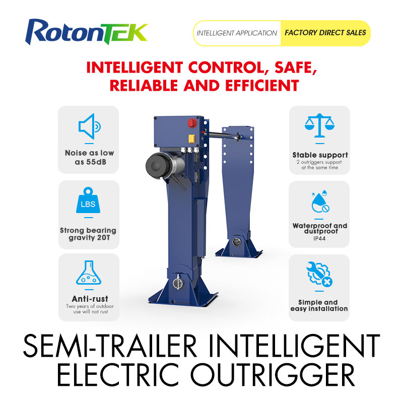 Semi Trailer Electric Landing Gear for Quick and Easy Operation